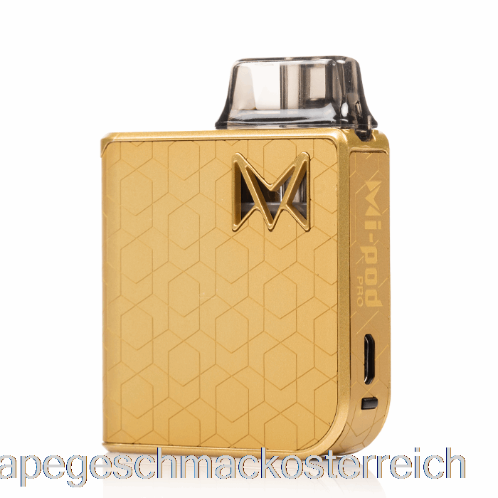 Mi-Pod Pro Starter Kit Gold Alloy Hex Vape Geschmack